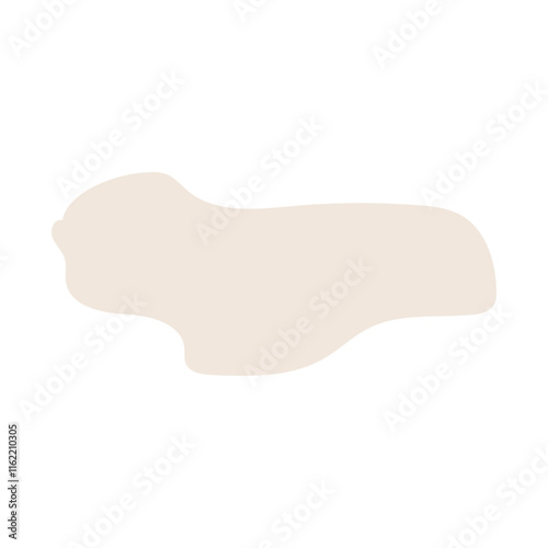 abstract blobs pastel brown for background