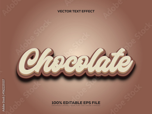 Editable 3D style Text Effect
