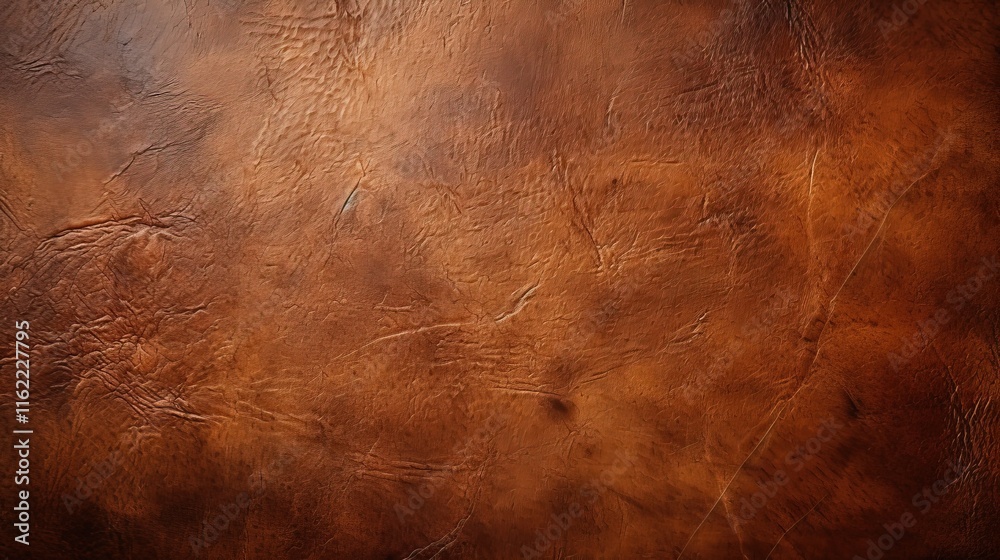 Naklejka premium Rustic Brown Textured Background for Wide Banners