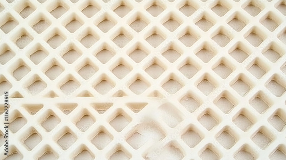 Naklejka premium White Grid Pattern Texture Background Image