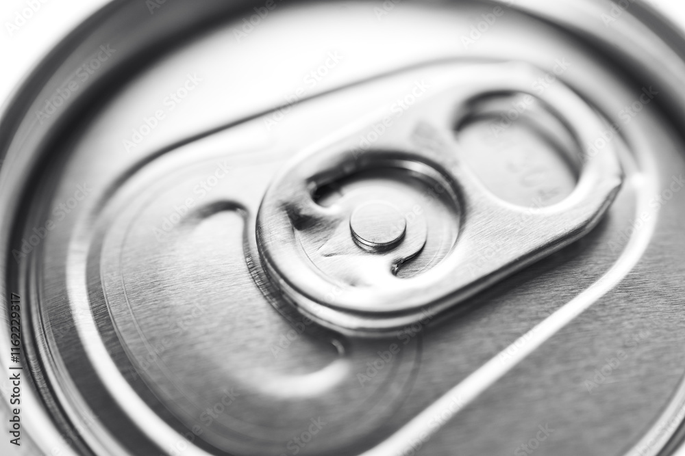 close-up. a aluminum can of beer. Convenient packaging for drinks. close-up. a aluminum can of beer. Convenient packaging for drinks.