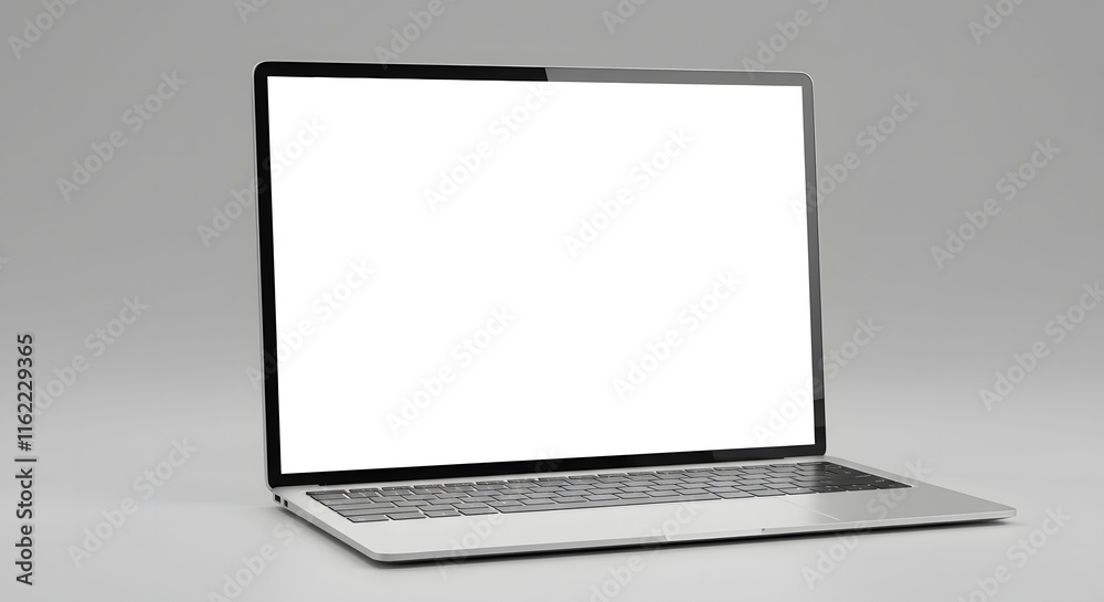 ia generated. laptop isolated on white background ia generated. laptop isolated on white background