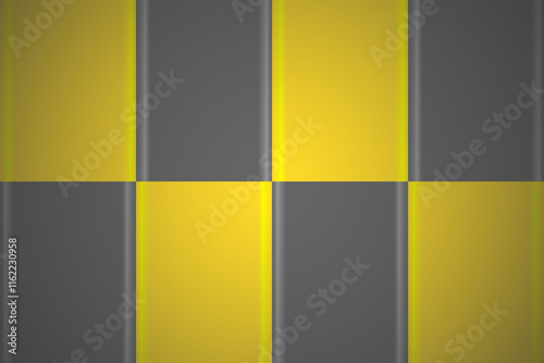 yellow and black realistic background, geometric yellow and black color background