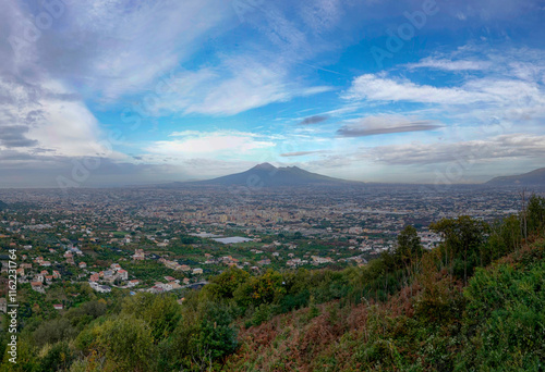 Obraz na płótnie Vesuvio volcano, Italy w salonie
