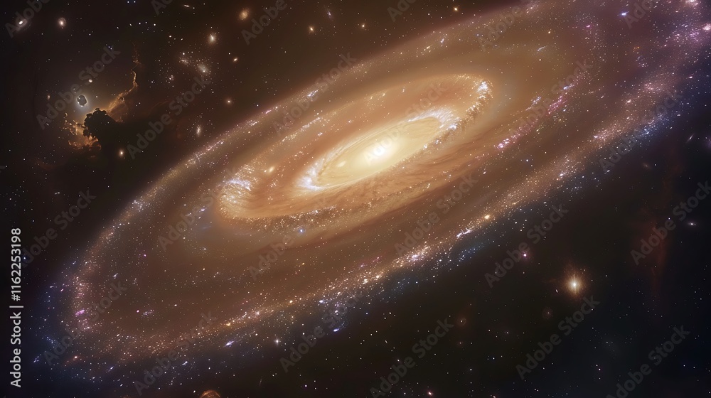 High-resolution spiral galaxy, bright core, dark arms, deep space background, HDR imagery, sharp focus. High-resolution spiral galaxy, bright core, dark arms, deep space background, HDR imagery, sharp focus.