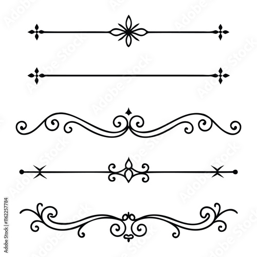 "Elegant Vector Ornaments for Creative Design"