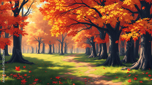 autumn in the park
