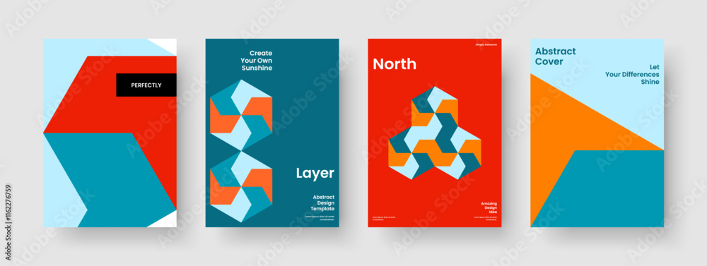 Obraz premium Creative Banner Template. Abstract Book Cover Design. Isolated Brochure Layout. Business Presentation. Poster. Report. Flyer. Background. Portfolio. Newsletter. Journal. Pamphlet. Advertising