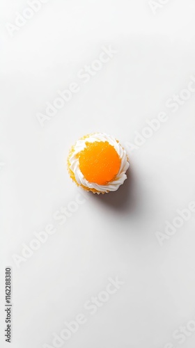 Orange Whipped Cream Cupcake: A Delightful Treat photo