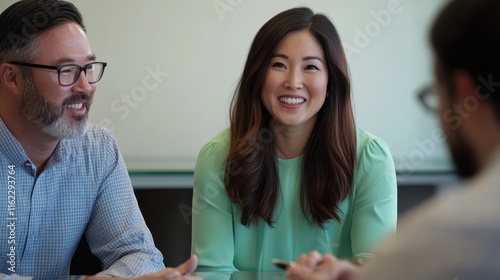 The Smiling Business Meeting