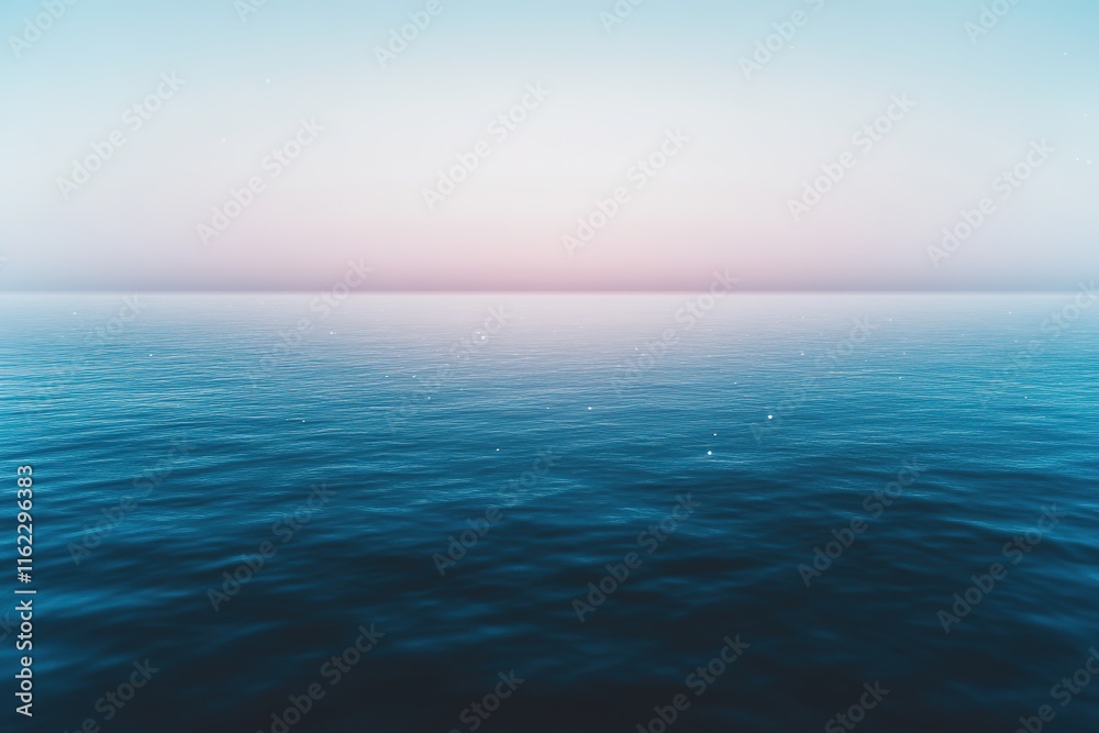 Naklejka premium soft gradient of navy and silver with evenly distributed subtle star points glowing faintly across clean background