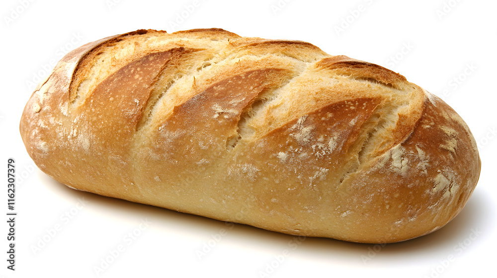 Freshly baked rustic loaf of bread, warm and inviting, perfect for meals Freshly baked rustic loaf of bread, warm and inviting, perfect for meals