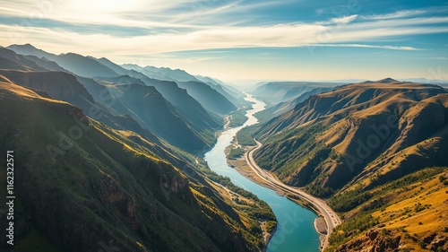 Drone Photography Columbia River Gorge Tri-Cities WA - Breathtaking Scenery, Sharp Focus,  Stunning Colors