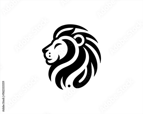 Wallpaper Mural Lion Head Logo Icon Vector illustration.  Torontodigital.ca