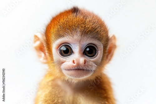 Monkey looking at camera