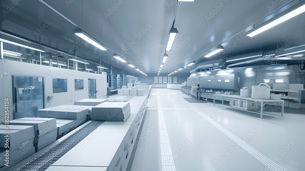 advanced 3D-animated manufacturing facility advanced 3D-animated manufacturing facility