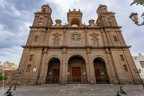 Cathedral of Canarias and Santa Ana square, Las Palmas de Gran Canaria, Canary Islands Vegueta photo