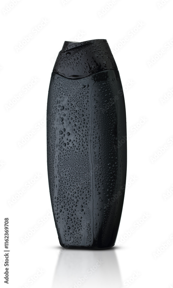 black plastic hair shampoo bottle black plastic hair shampoo bottle