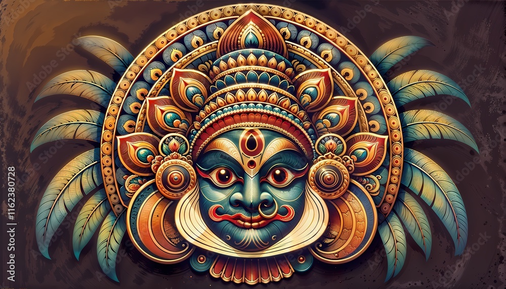 Fototapeta premium Kathakali