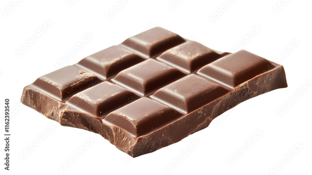 Indulging in a delicious chocolate bar against a transparent background, ideal for enhancing food and dessert projects with a sweet touch Indulging in a delicious chocolate bar against a transparent background, ideal for enhancing food and dessert projects with a sweet touch
