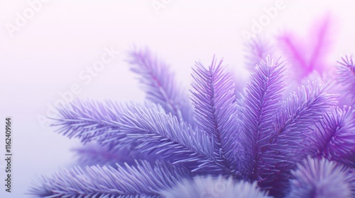 Vibrant purple foliage with soft hues.