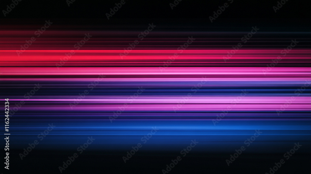 Colorful light streaks create a vibrant abstract background in dark setting Colorful light streaks create a vibrant abstract background in dark setting