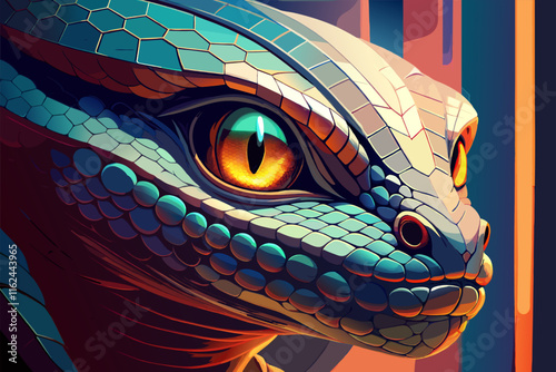 -macro-shot-of-a-cobra-s-head--close-up--head--clo (3).eps