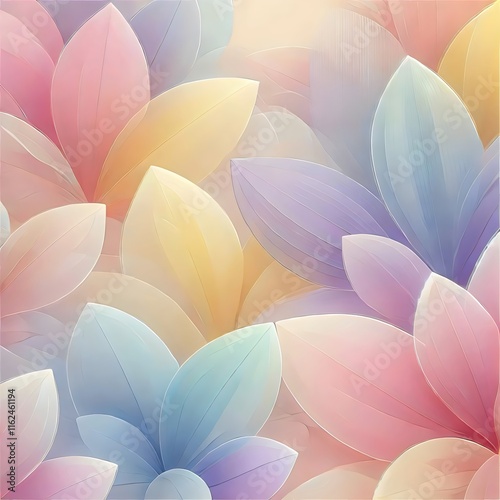 Petals flower background 