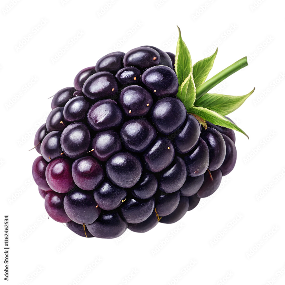 Blackberry on transparent background Blackberry on transparent background