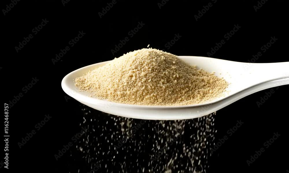 Nutritional Yeast Powder Slow Motion.mp4