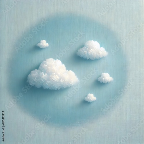 Minimalist blue sky 