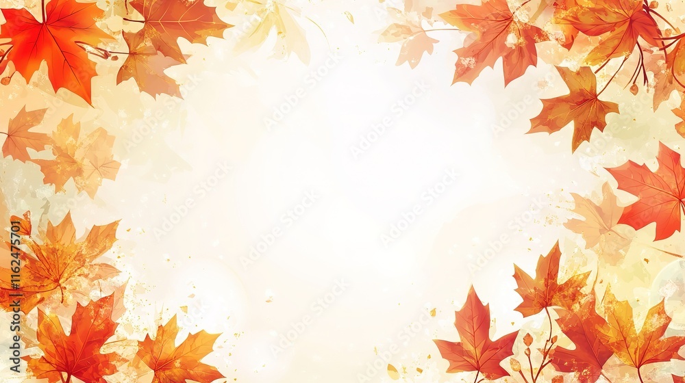 Fototapeta premium autumn leaves background