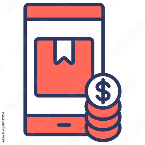 Mobile Marketing Icon