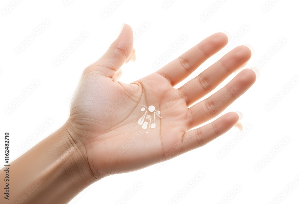 woman hand isolated on white background woman hand isolated on white background