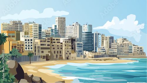 Lebanese Charm- Beirut’s Modern Coastline