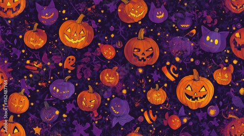 halloween pumpkin background