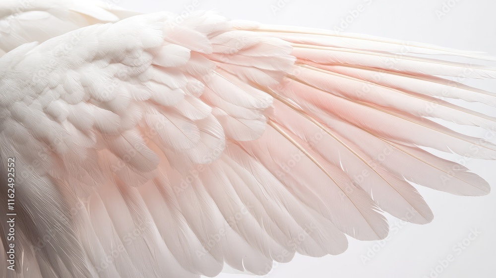 Obraz premium white feather