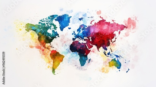 abstract watercolor background