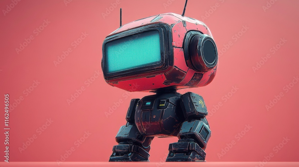 Sleek Humanoid Robot in Futuristic Urban Skyline with Floating Holograms, Vibrant Neon Colors, and Intricate Mechanical Design Sleek Humanoid Robot in Futuristic Urban Skyline with Floating Holograms, Vibrant Neon Colors, and Intricate Mechanical Design