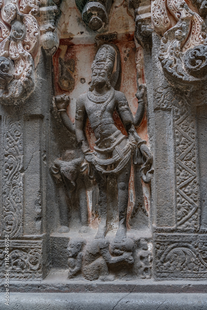Obraz premium ajanta and ellora caves unesco heritage site