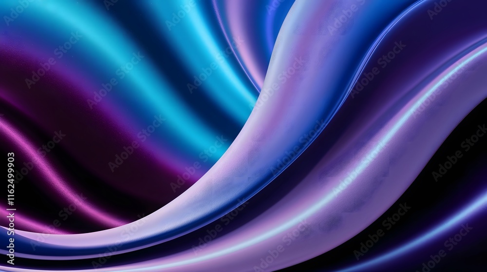 Obraz premium Abstract Fluid Swirls, Dynamic Color Flow, Liquid Wave Abstrac