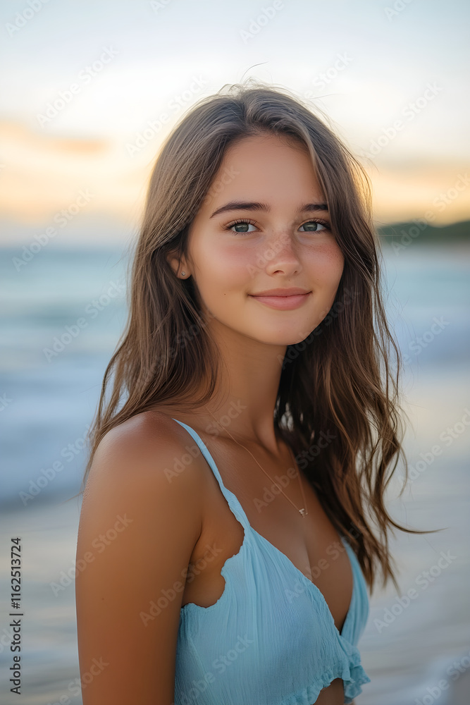 Tranquil Tides: A Peaceful Coastal Horizon with Serene Light Blue Waves and Calming Tones Tranquil Tides: A Peaceful Coastal Horizon with Serene Light Blue Waves and Calming Tones