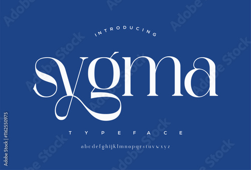 Elegant alphabet letters font and number. Classic Copper Lettering Minimal Fashion Designs. Typography fonts regular uppercase and lowercase. vector illustration
