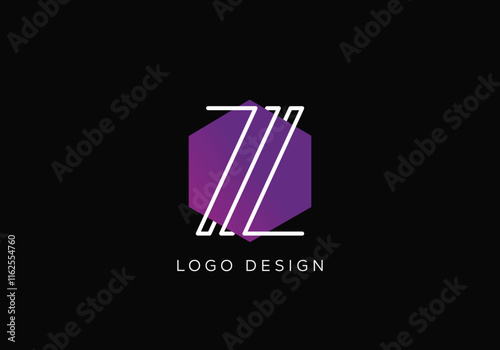 Z Letter Logo concept. Creative Minimal Monochrome Monogram emblem design template. Graphic Alphabet Symbol for Corporate Business Identity. Creative Vector element
