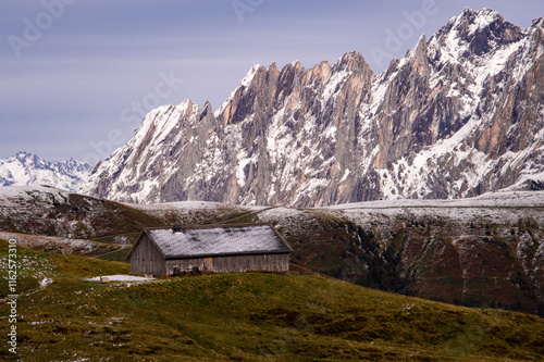 Beautiful winter landscapes in the Swiss Alps - Grindelwald. photo