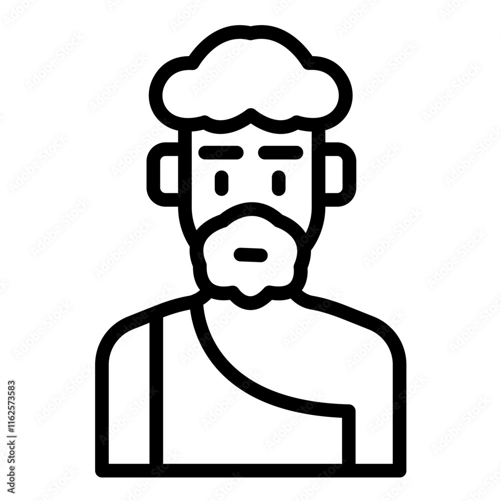 Vector Design Prehistoric Man Icon Style Vector Design Prehistoric Man Icon Style