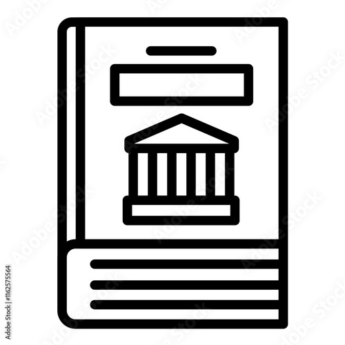 Vector Design Literary Mythology Icon Style