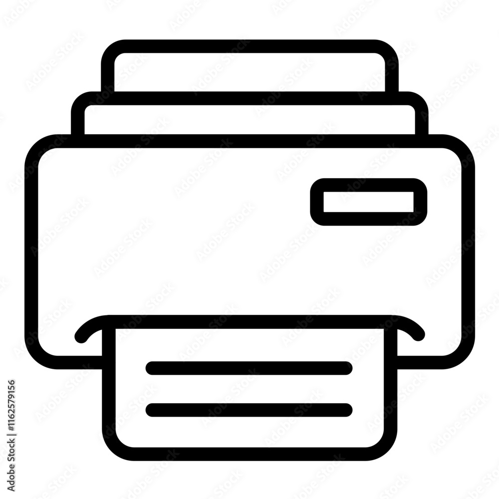 Vector Design Printer Icon Style Vector Design Printer Icon Style