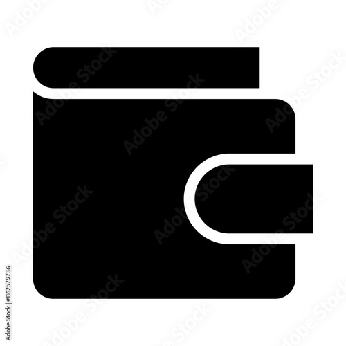 Wallet Glyph Icon