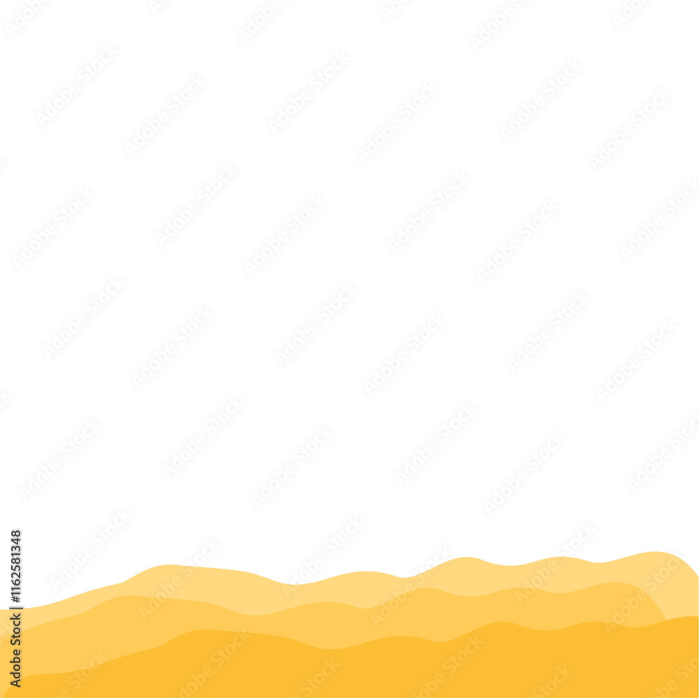 Obraz premium Desert Illustration